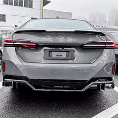 Bmw 5 Series G60 2024 On M-performance Rear Diffuser In Carbon Look