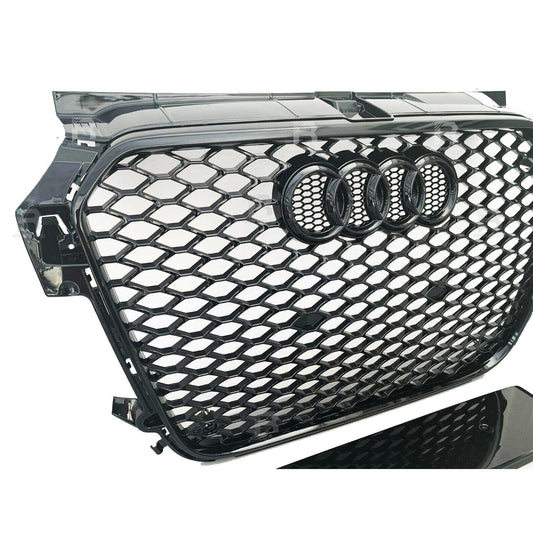 Audi A1/S1 2010-2014 8P RS1 Style Gloss Black Honeycomb Grille