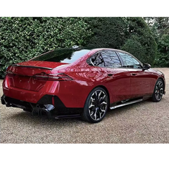 Bmw 5 Series G60 G68 M-tech Rear Diffuser In Gloss Black