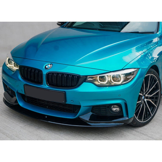 BMW 4 Series F32 2014-2020 Gloss Black Full Aero Body Lip Kit - Diffuser 00___