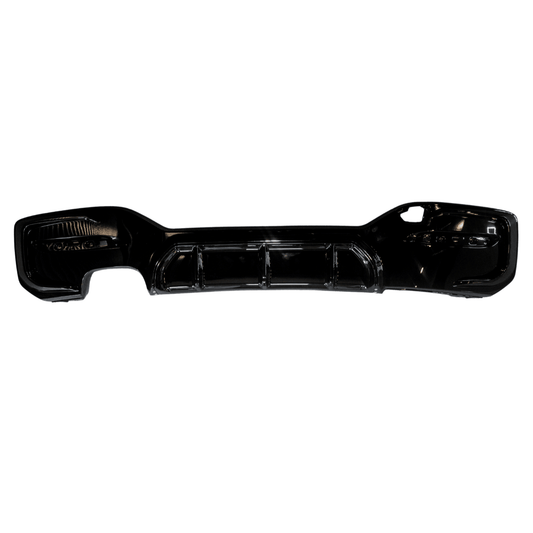 Bmw 1 Series F20 LCI 2015-2019 Rear Diffuser In Gloss Black 00____