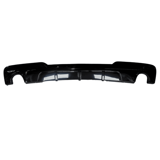 Bmw 5 Series F10 2009-2017 Rear Diffuser In Gloss Black 0____0