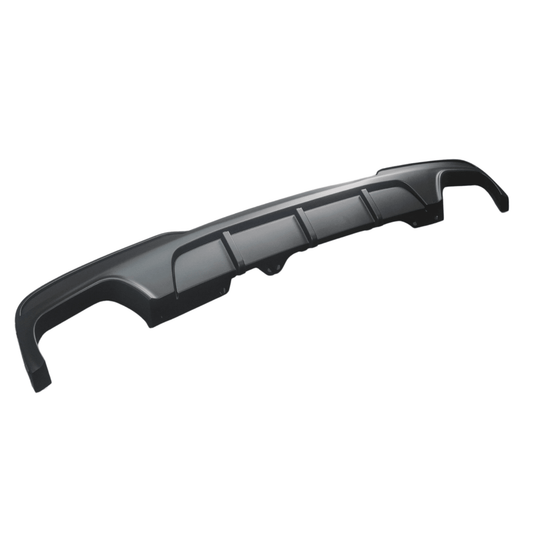 Bmw 5 Series F10 2009-2017 Rear Diffuser In Matte Black 00__00