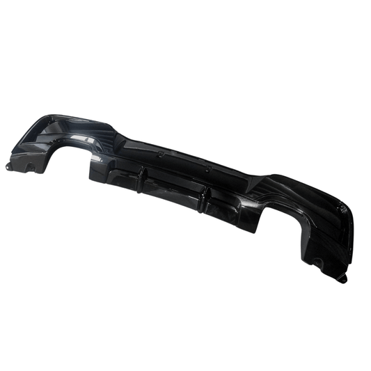 Bmw 1 Series F20 Pre Lci 2012-2015 Rear Diffuser 00__00 In Gloss Black