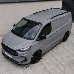 Ford Transit Custom 2024+ LWB Sport Style Roof Rails In Black