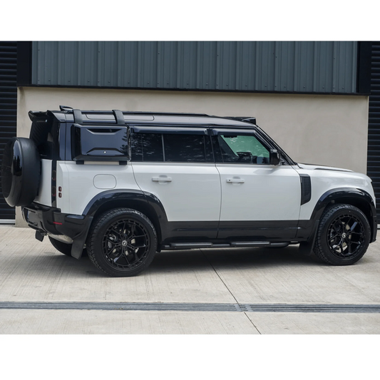 Land Rover Defender L663 90/110/130 2020 On OEM Style Side Storage Box - in Gloss Black