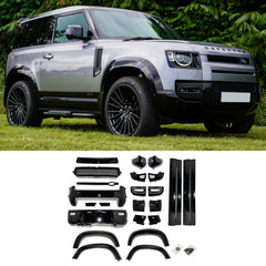 Land Rover Defender L663 90 Gloss Black Full Kit Upgrade By Risper