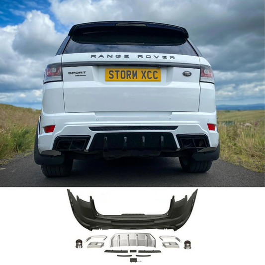 Replacement Lumma Rear Bumper For Range Rover Sport 14-17