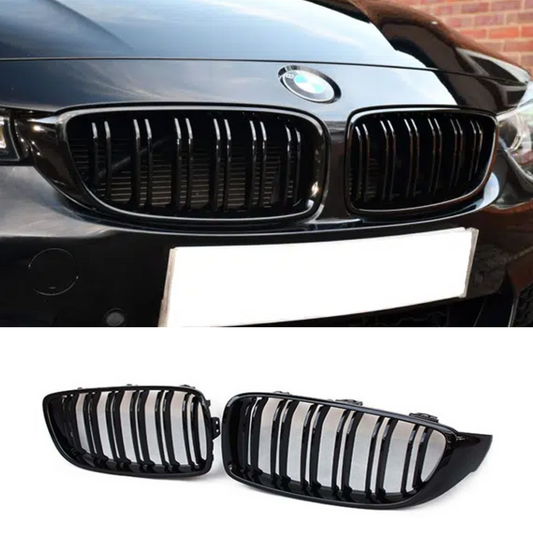BMW 4 Series F32/F36 M4 Style Front Grill Gloss Black