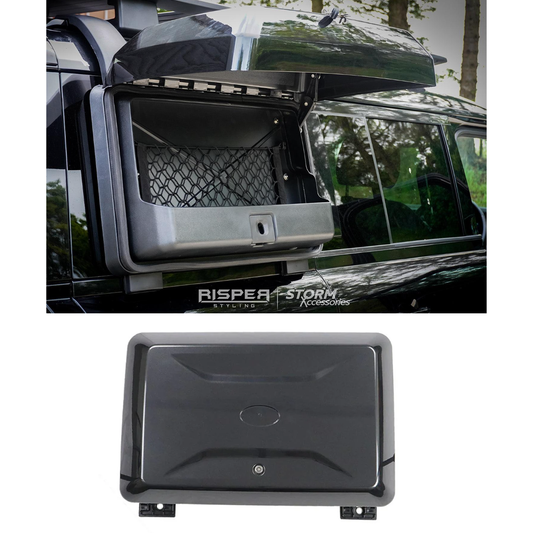 Land Rover Defender L663 90/110/130 2020 On OEM Style Side Storage Box - in Gloss Black
