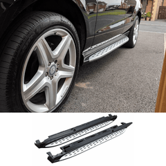 MERCEDES BENZ ML 2012 – GLE W166 2015 – 2018 – OEM STYLE INTEGRATED SIDE STEPS RUNNING BOARDS