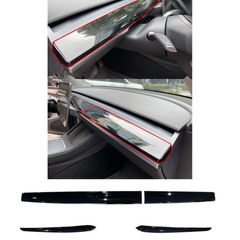 Tesla Model 3 - Interior Plus Pack In Gloss Black