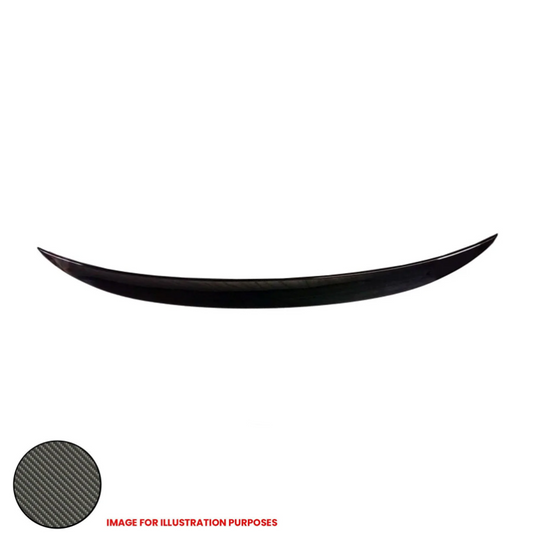BMW 2 Series 2014-2020 F22 F23 M Performance Rear Boot Spoiler In Carbon Look