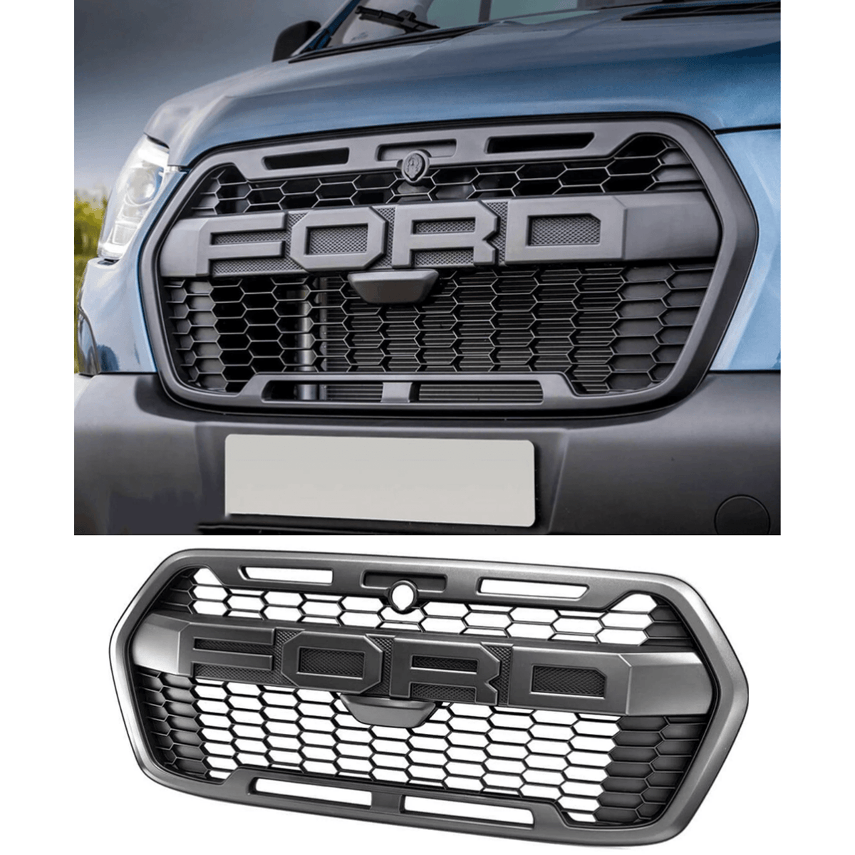 Ford Transit MK8 2020 Onward – Genuine Front Raptor Style Grille