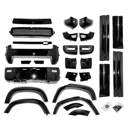 Land Rover Defender L663 110 Gloss Black Full Kit Upgrade By Risper