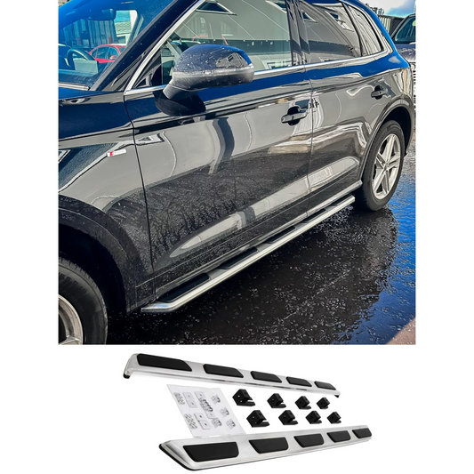 Audi Q5 2017+ STX OEM Style Pair of Side Steps Running Boards