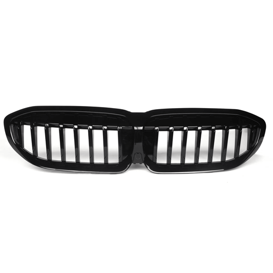 Bmw G20/G21 3 Series LCI Gloss Black Single Slat Front Grille