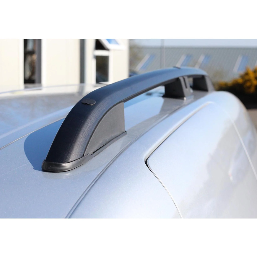 VW Caddy 2010-2020 - SWB Aluminium Roof Bars - Black