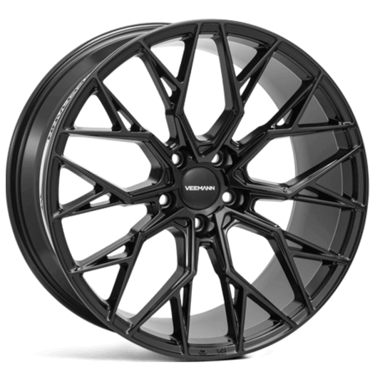 Veemann V-FS51 22x9.5 5X120 ET35 Gloss Black Deep Concave