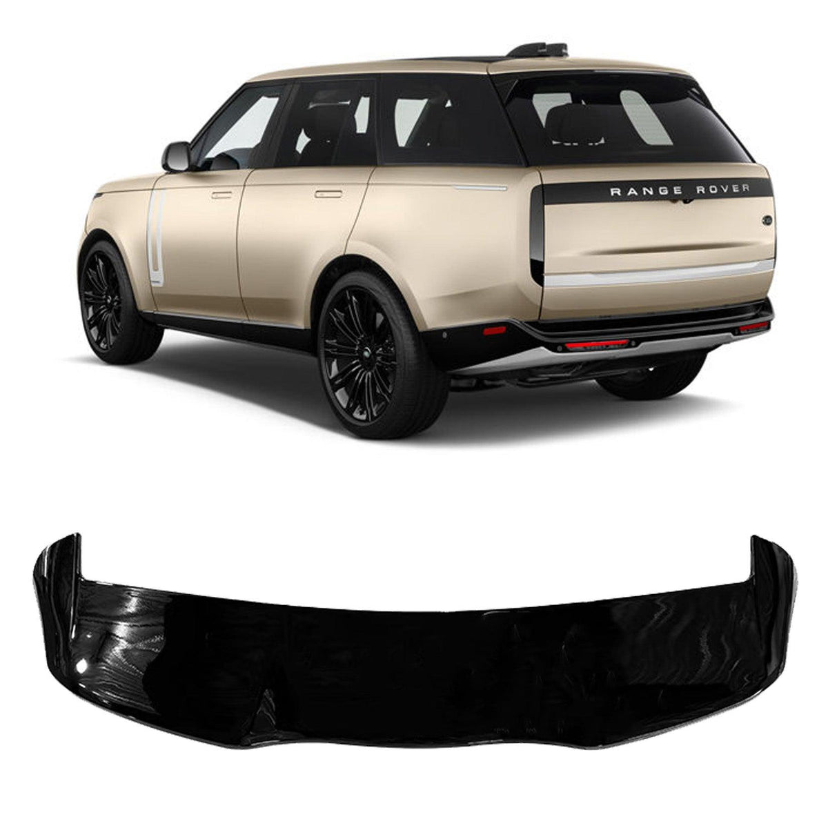 Range Rover Vogue 2023 on Rear Spoiler In Gloss Black