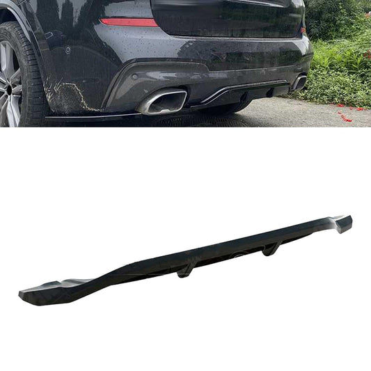 BMW X3 G01 2018-2021 - RISPER REAR DIFFUSER LIP - GLOSS BLACK - RisperStyling