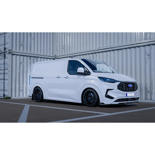 Ford Transit Custom MK2 2024 On Front Aero Canard Loops In Gloss Black