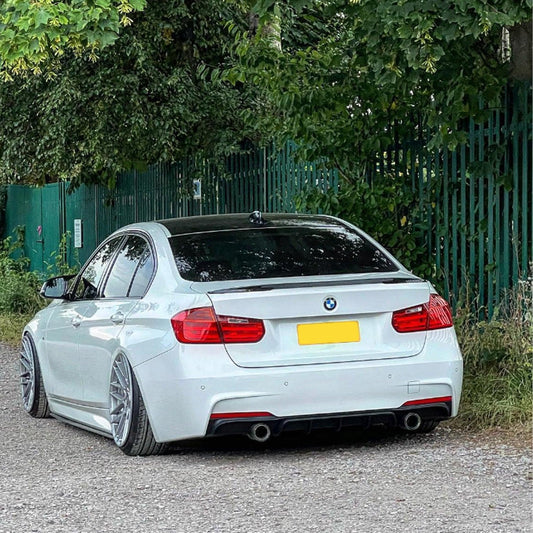 BMW 3 Series F30/F35 2011-2019 Gloss Black M Performance Rear Spoiler