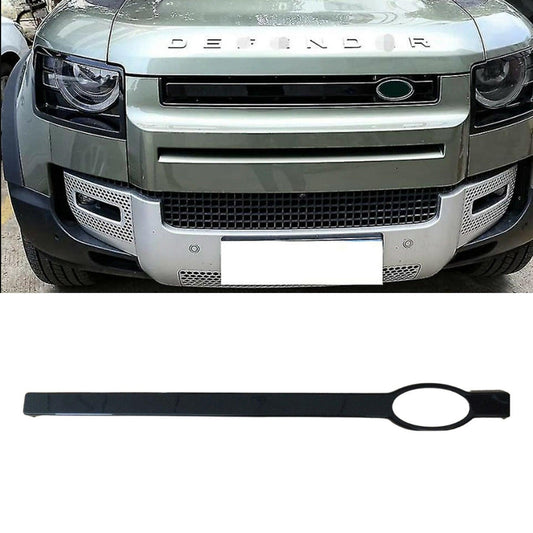 LAND ROVER DEFENDER L663 90 & 110 2020 ON – FRONT BUMPER GRILLE IN GLOSS BLACK - RisperStyling