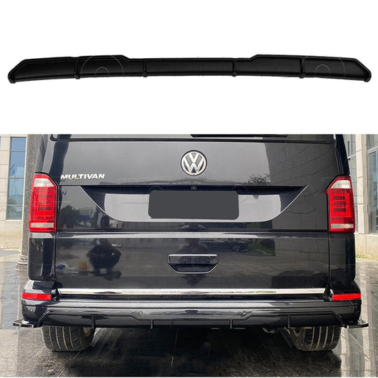 Volkswagen Transporter T6 2015-2019: Gloss Black Rear Central Diffuser