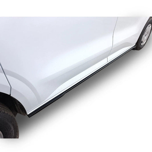 Ford Transit Custom MK2 2024 onTrend & Limited SWB Side Skirt Splitters In Gloss Black