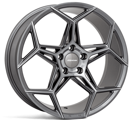 VEEMAN V-FS40 20x8.5 5x120 ET35 CB72.56 - GRAPHITE SMOKE MACHINED QTY 1 - RisperStyling