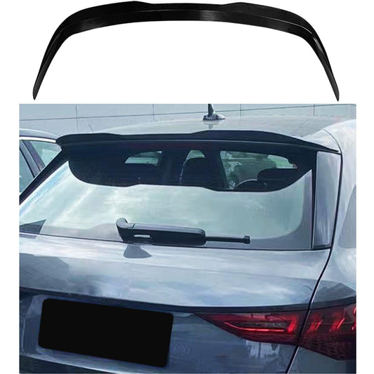 AUDI A3 8Y HATCH 2021+ - REAR SPOILER CAP - GLOSS BLACK - RisperStyling