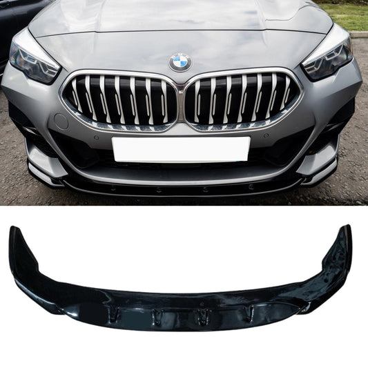 BMW 2 SERIES F44 GRAN COUPE M SPORT / M235i 2019+ - RISPER FRONT SPLITTER LIP IN GLOSS BLACK - RisperStyling