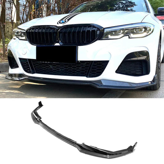 BMW 3 SERIES G20/G21 2018-2021 (pre-lci) FRONT SPLITTER LIP CARBON LOOK - RisperStyling