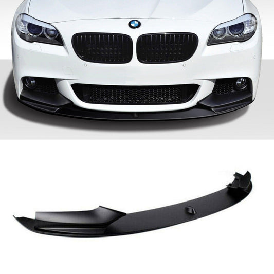 BMW 5 SERIES F10 / F11 2009 - 2017 M PERFORMANCE FRONT SPLITTER - MATT BLACK - RisperStyling