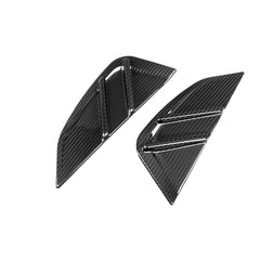 BMW M3 M4 G80 G82 - DRY CARBON FIBER SIDE FENDER BADGE COVERS - RisperStyling