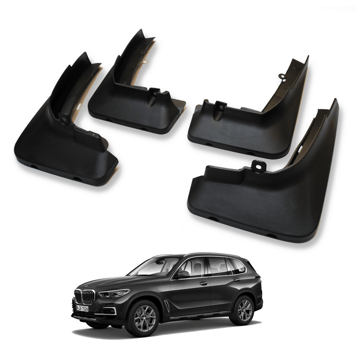 BMW X5 G05 2019 ON OE STYLE MUD FLAP SET – FOR STANDARD MODELS - RisperStyling