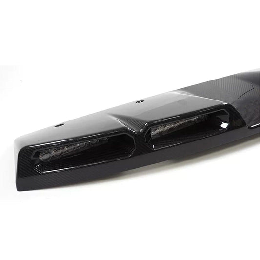 LAND ROVER DEFENDER L663 90 & 110 2020 ON - ROOF LIGHT POD V2 - GENUINE CARBON FIBRE - RisperStyling