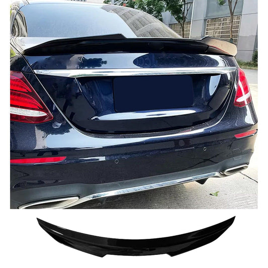 MERCEDES E CLASS W213 2016-2020 - PSM DUCK TAIL SPOILER - GLOSS BLACK - RisperStyling