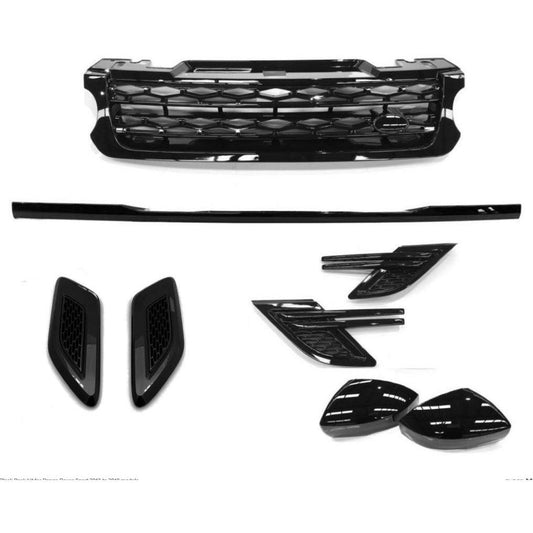 RANGE ROVER SPORT 2018 ON – L494 – BLACK EDITION TRIM SET – FRONT GRILLE – BODY KIT - RisperStyling