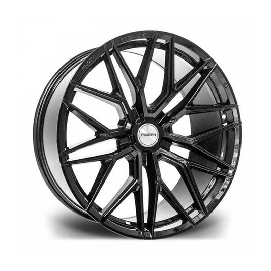 RIVIERA RF101 GLOSS BLACK 20 INCH ALLOY 5X120 - QTY1 - RisperStyling