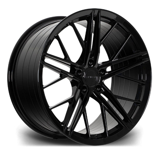 RIVIERA RF4 20X8.5 5X120 35 72.5 ALLOY IN GLOSS BLACK – 5X120 - RisperStyling