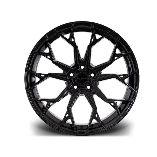 RIVIERA RF5 FLOW FORMED ALLOYS – 22 INCH IN GLOSS BLACK 5x120 qty 1 - RisperStyling