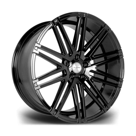 RIVIERA RV120 GLOSS BLACK 20 INCH ALLOYS 5X120 - QTY1 - RisperStyling