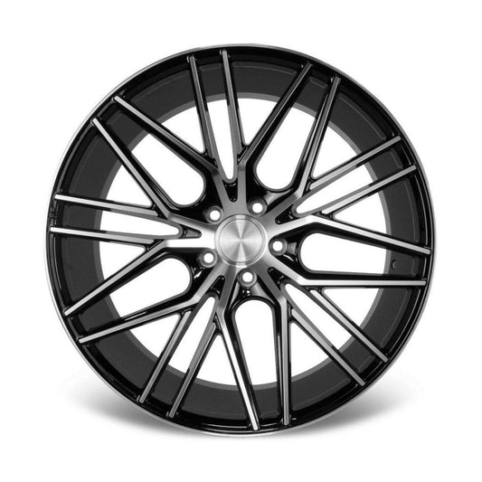 RIVIERA RV130 BLACK POLISHED – 20 INCH ALLOYS – 5X120 - QTY1 - RisperStyling