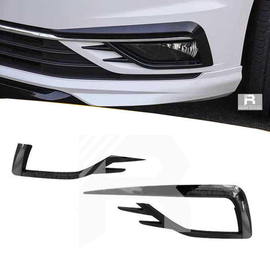 VOLKSWAGEN GOLF MK7.5 GTI STYLE FOG LIGHT BLADE SURROUND - GLOSS BLACK - RisperStyling