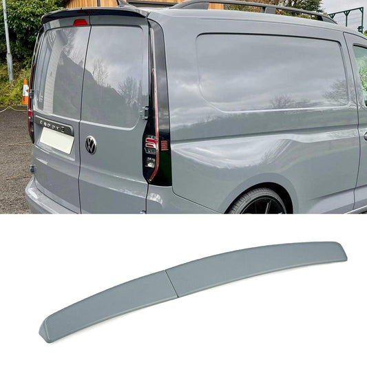 VW CADDY & MAXI 2021 ON STX REAR SPOILER – BARN DOOR - PAINTED OR UNPAINTED - RisperStyling