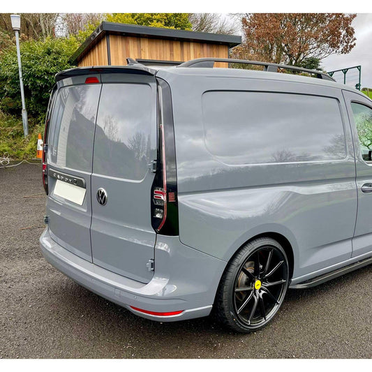 VW CADDY & MAXI 2021 ON STX REAR SPOILER – BARN DOOR - PAINTED OR UNPAINTED - RisperStyling