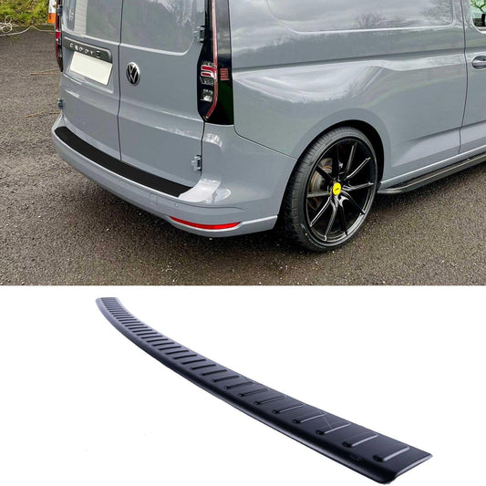 VW CADDY MK5 2021+ – REAR BUMPER PROTECTOR IN BLACK - RisperStyling