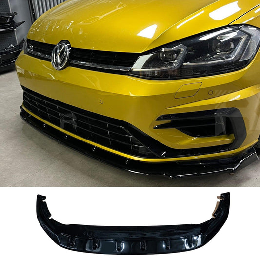 VW GOLF MK8 2020+ - RISPER FRONT SPLITTER - GLOSS BLACK - RisperStyling